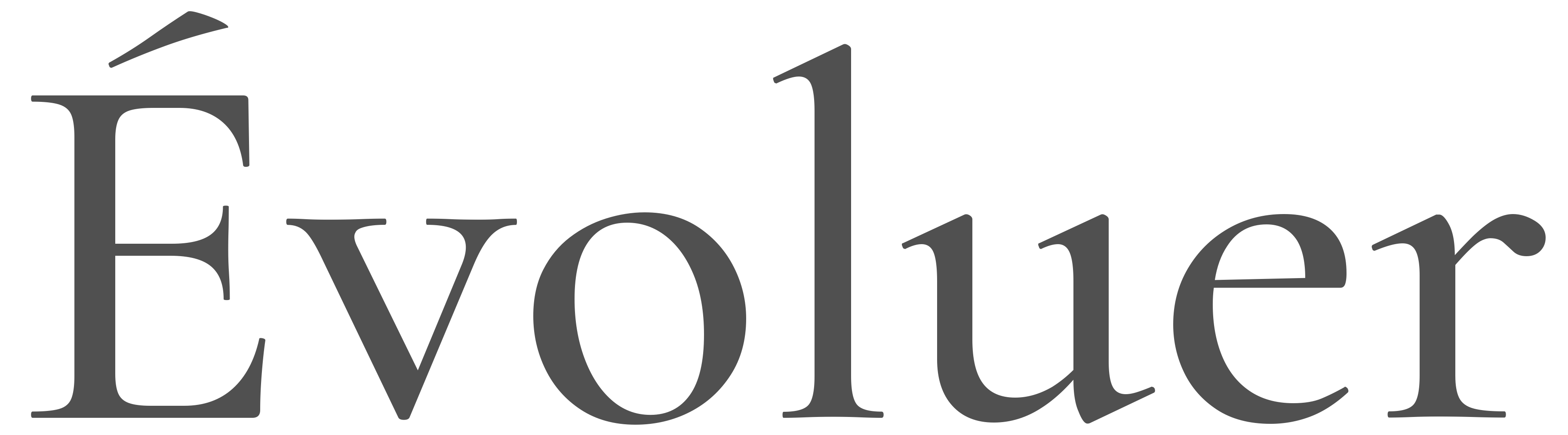 Évoluer